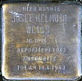 Stolperstein für Josef Helmuth Weiss (Kleiner Griechenmarkt 33)