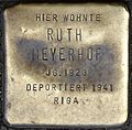 Stolperstein für Ruth Meyerhof (Richard-Wagner-Straße 23)