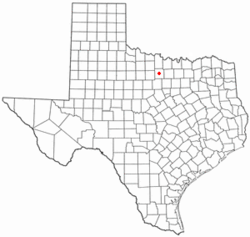 Расположение Джексборо, Техас