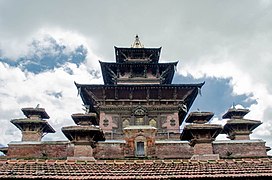 Taleju Temple viewed from the entrance