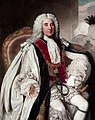 Portrait of Thomas Pelham-Holles, 1st Duke of Newcastle, by William Hoare, c. 1750