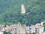 Torre de Cortsaví i poble amb zoom.JPG
