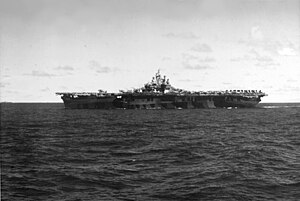 1944年3月27日（パラオ島近海にて）