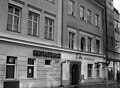 Průčelí restaurace v dubnu 1967