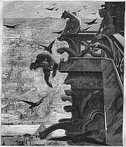 Scene from The Hunchback of Notre-Dame, by illustrator Alfred Barbou (1831)