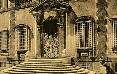 L'ingresso del Palazzo di Villa Lancellotti