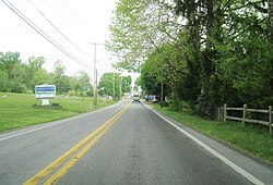 Westbound State Street in Longswamp