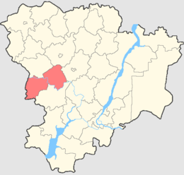 Serafimovičskij rajon – Mappa
