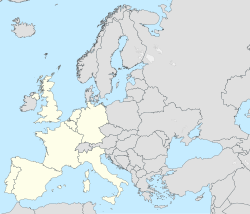 Member states of the Western European Union (1990-1995) Western European Union (1990-1995).svg