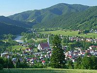 The Pieniny in the Carpathians