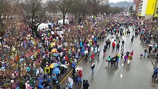 波特蘭女性遊行（英語：Women's March on Portland）