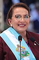 Image 30Xiomara Castro became the first woman to gain a presidential charge in Honduras. (from History of Honduras)