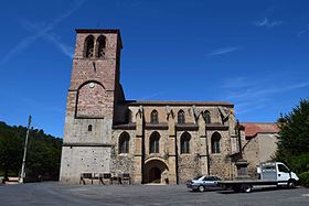 Vue de l'abbatiale.