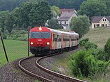 City-Shuttle-Wendezug im Fürstenfelder Stadtteil Hartl (kurz vor der Hst Übersbach)