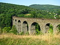 Fervoja viadukto en Novina