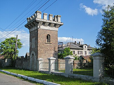 Двухъярусная башня-колокольня 1933 года