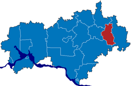 Paran'ginskij rajon – Mappa