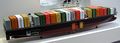 Modell eines 13.000 Teu Containerschiffes