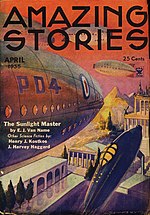 Amazing Stories cover image for April 1935