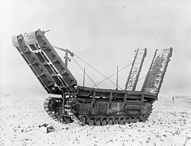 Churchill Ark Mk II (UK pattern) bridging vehicle