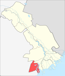 Limanskij rajon – Mappa