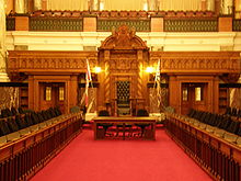 The chamber of the provincial legislature in Victoria BC-Legislature.jpg