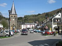 Het centrum van Bohan (Vresse-sur-Semois)
