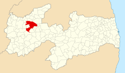 Location of Pombal