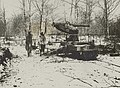 A 120 mm in action near the Argonne Forest.