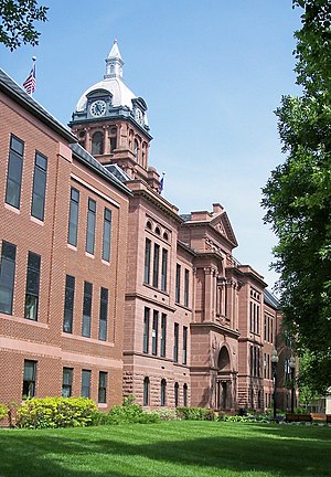 Cass County Courthouse ve městě Fargo