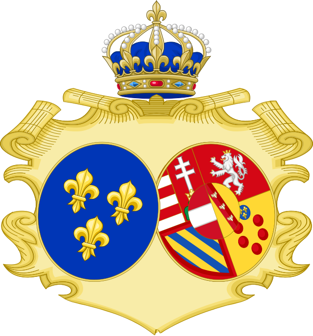 Coat of arms of Marie Antoinette of Austria