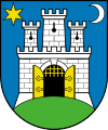 Coat of arms of Zagreb, Croatia.