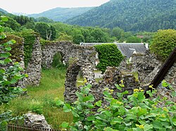 Ruinen des Klosters Féniers