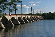 Die stillgelegte Cumberland Valley Railroad Bridge 2007