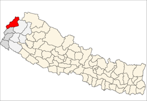 Location of Darchula