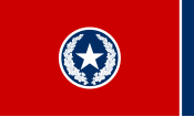 Флаг Чаттануги, Теннесси (1923–2012) .svg