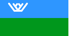 Flaga Chanty-Mansyjskiego Okręgu Autonomicznego – Jugry