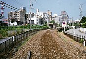 廃止後の当駅ホーム（2006年8月）