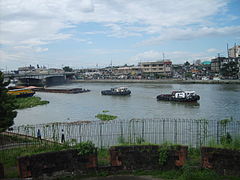 Sungai Pasig dilihat dari Fort Santiago