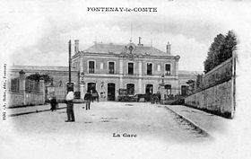 Stacidomo Fontenay-le-Comte (ĉ. 1900)