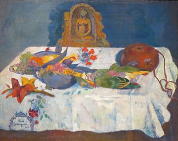 Paul Gauguin, Asetelma eksoottisia lintuja, 1902.