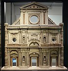 Проект фасада собора Санта-Мария-дель-Фьоре, Флоренция. Деревянная модель. 1635—1636. Музей произведений искусства Собора