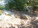 Guerlesquin : le lit de Saint Trémeur (Gwele ar Sant) près de la chapelle Saint-Trémeur