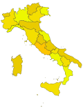 Pienoiskuva sivulle Italian alueet