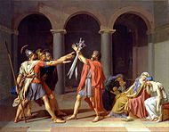 Jacques-Louis David (1786) Xuramento dos Horacios