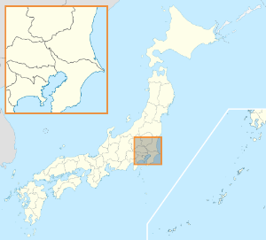 ナショナル・バスケットボール・デベロップメント・リーグの位置（日本と東京近郊内）