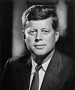 Senator John F. Kennedy uit Massachusetts Democratische Partij