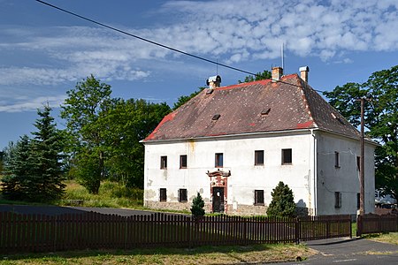 Budova fary v Křimově