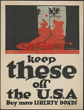 "Keep these off the U.S.A", World War I Liberty Bonds poster