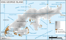 Location of Teniente Rodolfo Marsh Martin Aerodrome